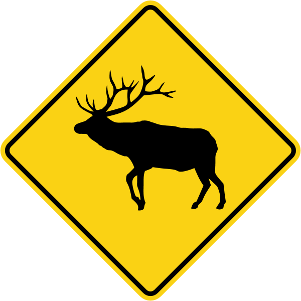 Ontario road sign Wc-33