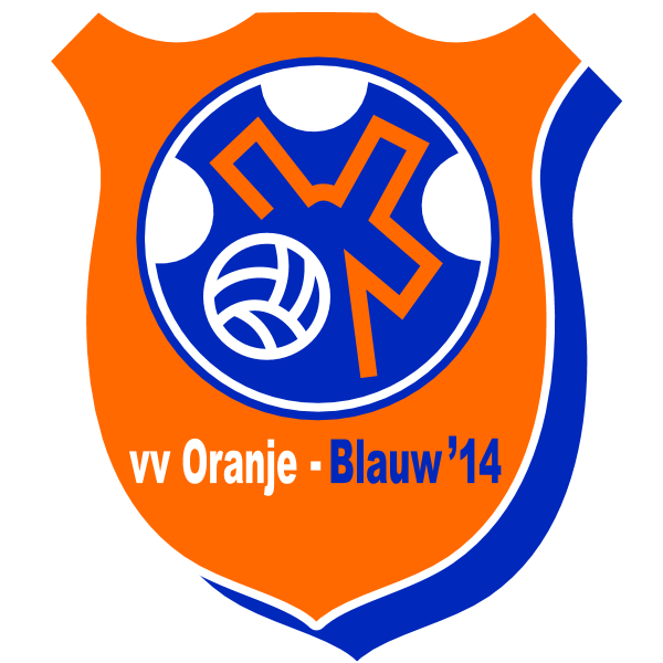 Oranje Blauw 14 vv Heijningen Logo ,Logo , icon , SVG Oranje Blauw 14 vv Heijningen Logo