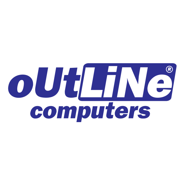 oUtLiNe Computers Logo ,Logo , icon , SVG oUtLiNe Computers Logo
