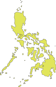 OUTLINE MAP OF PHILIPPINES Logo