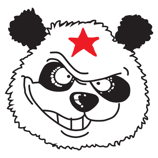 Panda Comunista Italiano Logo