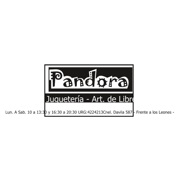 pandora Logo ,Logo , icon , SVG pandora Logo