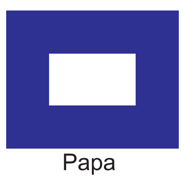 Papa Flag Logo ,Logo , icon , SVG Papa Flag Logo