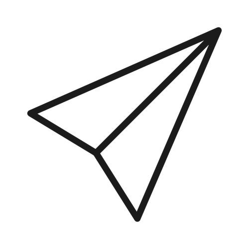 paper plane ,Logo , icon , SVG paper plane