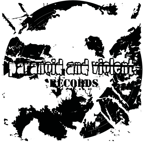 Paranoid and Violent Records Logo