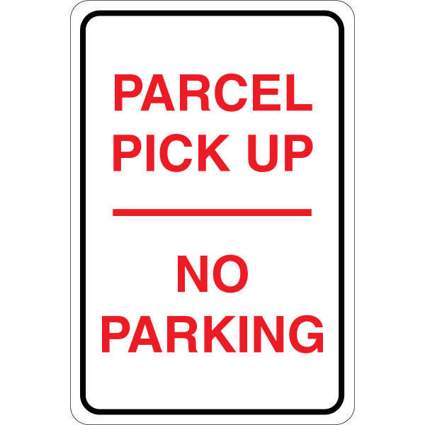 Parcel pick up No parking Logo ,Logo , icon , SVG Parcel pick up No parking Logo