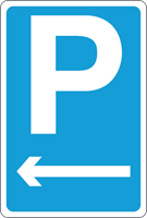 Parking to the left Logo ,Logo , icon , SVG Parking to the left Logo