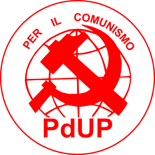 Partito di Unità Proletaria logo