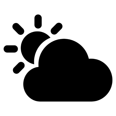 partly sunny ,Logo , icon , SVG partly sunny