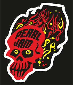 Pearl Jam Flaming Skull Logo ,Logo , icon , SVG Pearl Jam Flaming Skull Logo