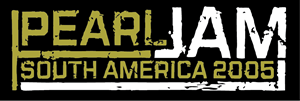 Pearl jam – Southamerica tour 2005 Logo