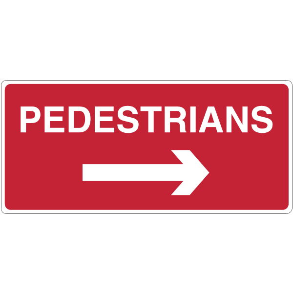 Pedestrians right Logo