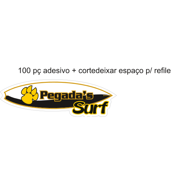 Pegada’s Surf Logo ,Logo , icon , SVG Pegada’s Surf Logo