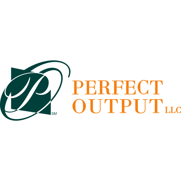 Perfect Output LLC. Logo