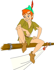 Peter Pan Logo ,Logo , icon , SVG Peter Pan Logo