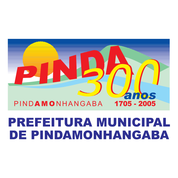 Pindamonhangaba 300 years Logo ,Logo , icon , SVG Pindamonhangaba 300 years Logo