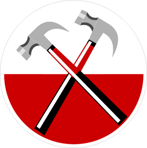 Pink Floyd. Hammers from The Wall Logo ,Logo , icon , SVG Pink Floyd. Hammers from The Wall Logo