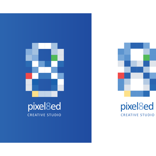 Pixel8ed Creative Studio Logo