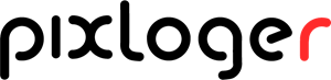 pixloger text color Logo