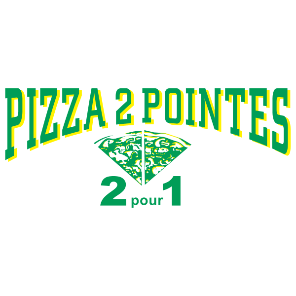 Pizza 2 Pointes Logo ,Logo , icon , SVG Pizza 2 Pointes Logo