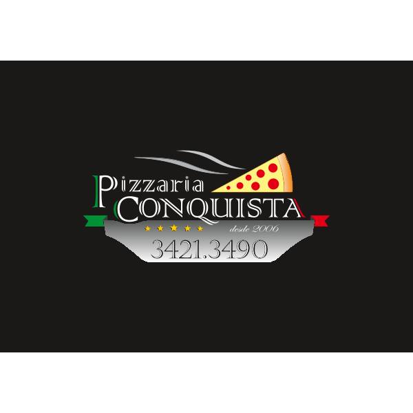 Pizzaria Conquista Logo ,Logo , icon , SVG Pizzaria Conquista Logo