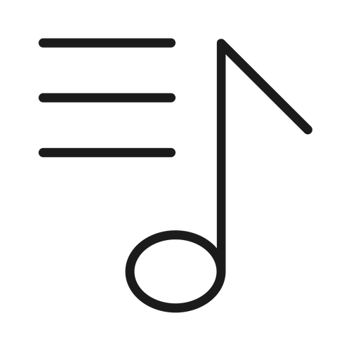playlist ,Logo , icon , SVG playlist