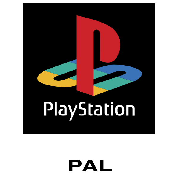 Playstation PAL ,Logo , icon , SVG Playstation PAL