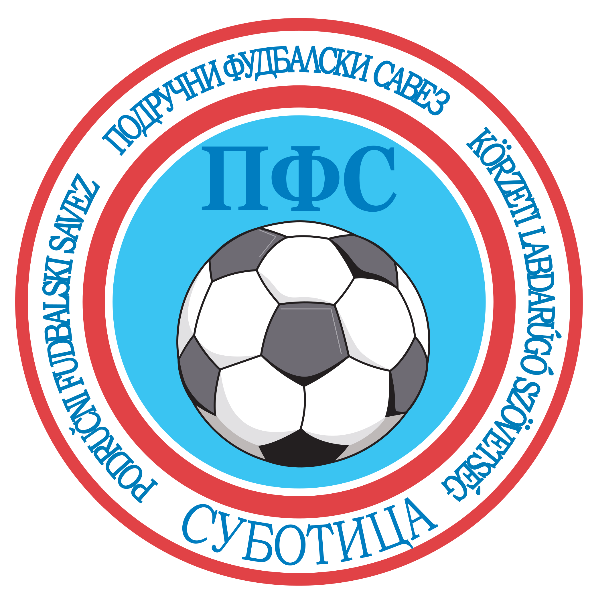 Područni fudbalski savez Subotica Logo ,Logo , icon , SVG Područni fudbalski savez Subotica Logo
