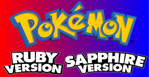 Pokemon Ruby Sapphire Logo ,Logo , icon , SVG Pokemon Ruby Sapphire Logo