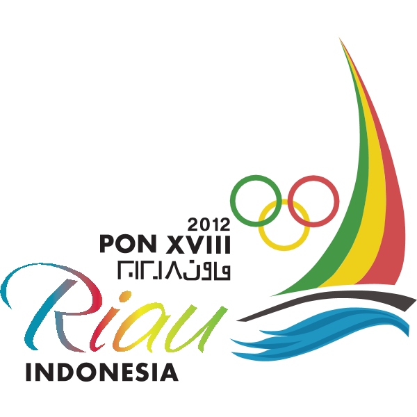 PON XVIII 2012 Riau – Indonesia Logo ,Logo , icon , SVG PON XVIII 2012 Riau – Indonesia Logo