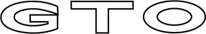 Pontiac GTO Logo ,Logo , icon , SVG Pontiac GTO Logo