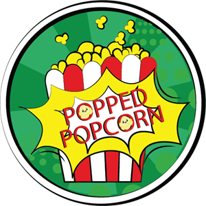 Popped Popcorn Logo
