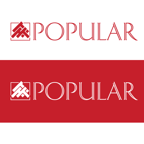 Popular Bookstore Logo