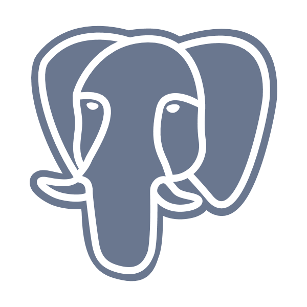 PostgreSQL Inc ,Logo , icon , SVG PostgreSQL Inc