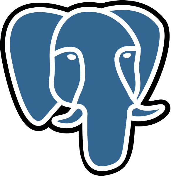 PostgreSQL ,Logo , icon , SVG PostgreSQL