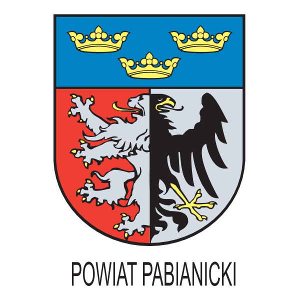 Powiat Pabianicki Logo ,Logo , icon , SVG Powiat Pabianicki Logo