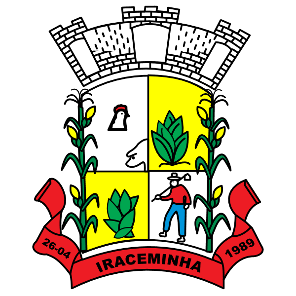pREFEITURA iRACEMINHA Logo ,Logo , icon , SVG pREFEITURA iRACEMINHA Logo