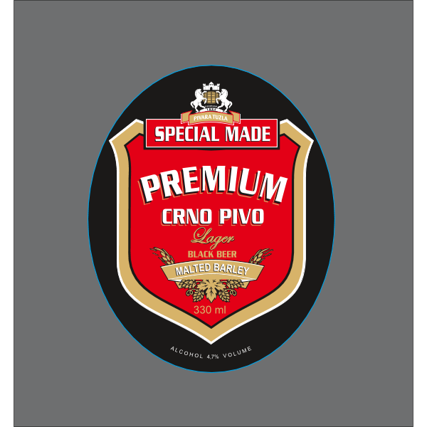 Premium Crno pivo Logo ,Logo , icon , SVG Premium Crno pivo Logo