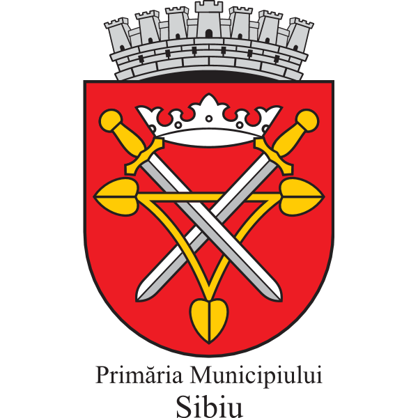 Primaria municipiului Sibiu Logo ,Logo , icon , SVG Primaria municipiului Sibiu Logo