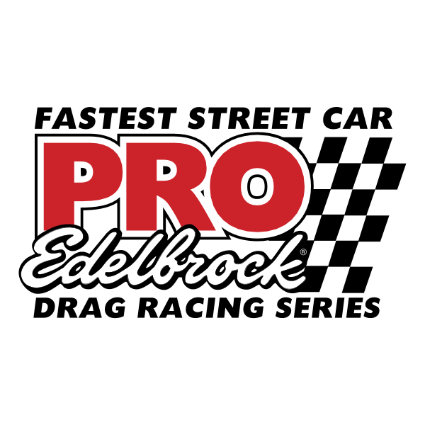 PRO Edelbrock Drag Racing Series ,Logo , icon , SVG PRO Edelbrock Drag Racing Series