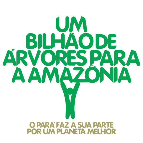 Programa Um Bilhão de Árvores para a Amazônia Logo ,Logo , icon , SVG Programa Um Bilhão de Árvores para a Amazônia Logo