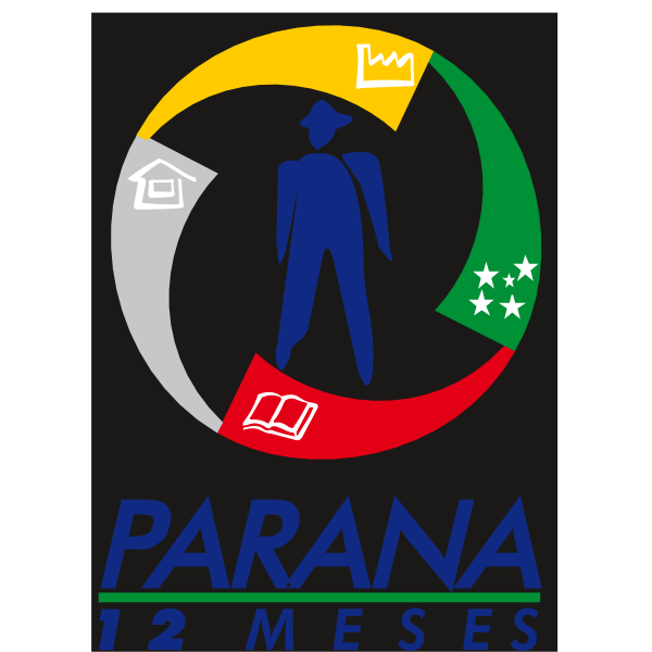 Projeto Paranб 12 Meses Logo ,Logo , icon , SVG Projeto Paranб 12 Meses Logo