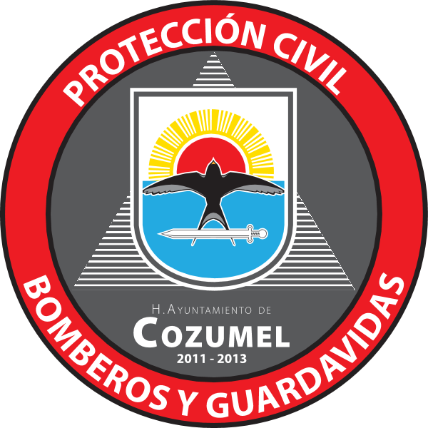 Protección Civil: Bomberos Cozumel Logo ,Logo , icon , SVG Protección Civil: Bomberos Cozumel Logo