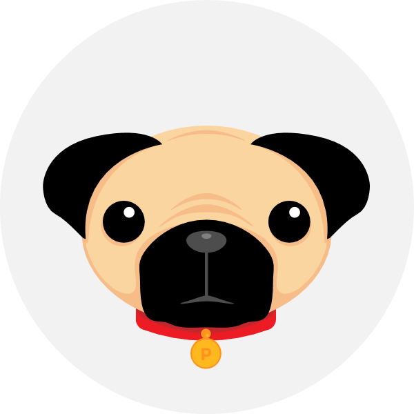 Pug Logo ,Logo , icon , SVG Pug Logo