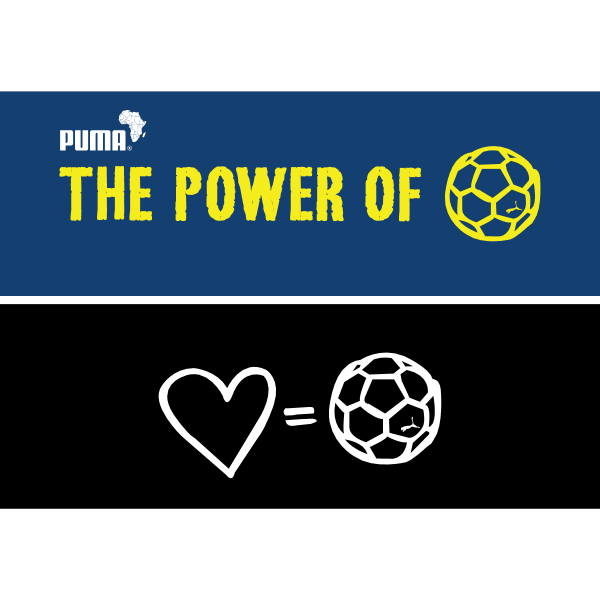 PUMA the power of football Logo