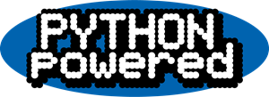 Python powered Logo