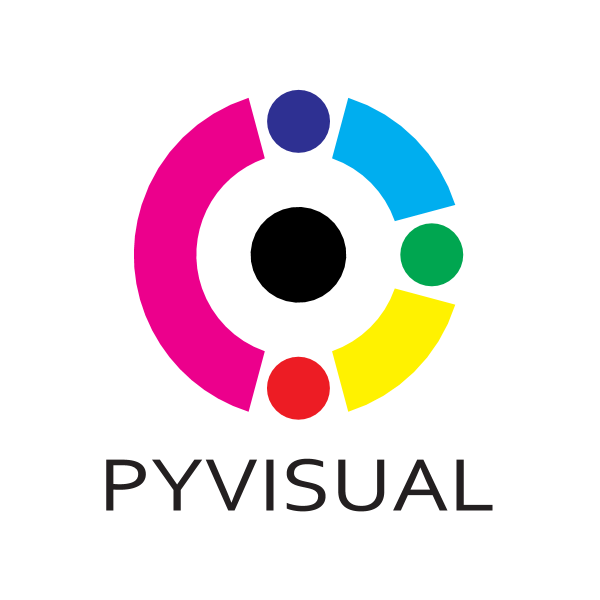 pyvisual Logo ,Logo , icon , SVG pyvisual Logo