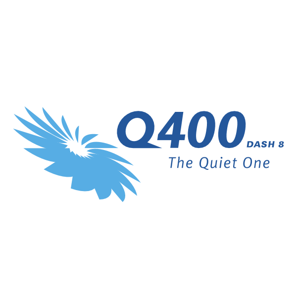 Q400 Dash 8 ,Logo , icon , SVG Q400 Dash 8