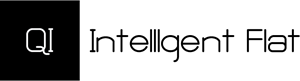 QI – Intelligent Flat Logo ,Logo , icon , SVG QI – Intelligent Flat Logo