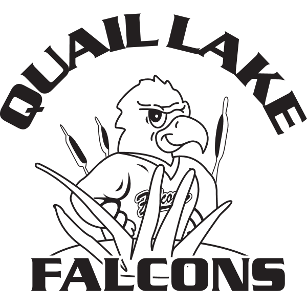 Quail Lake Falcons Logo ,Logo , icon , SVG Quail Lake Falcons Logo